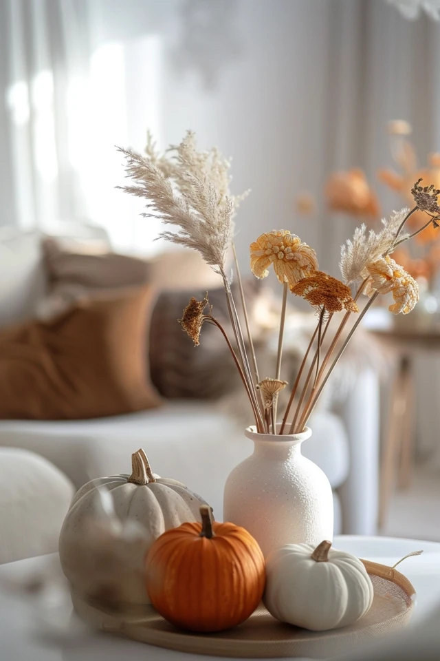 Elegant Accents with Thanksgiving Theme Vases