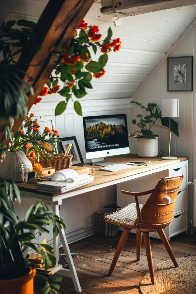 Attic Workstation: Efficient and Organized