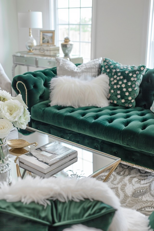 Elegant Glam Living Room Decor Ideas