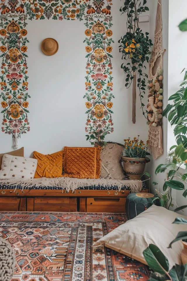 Bohemian Wallpaper: Patterns and Trends