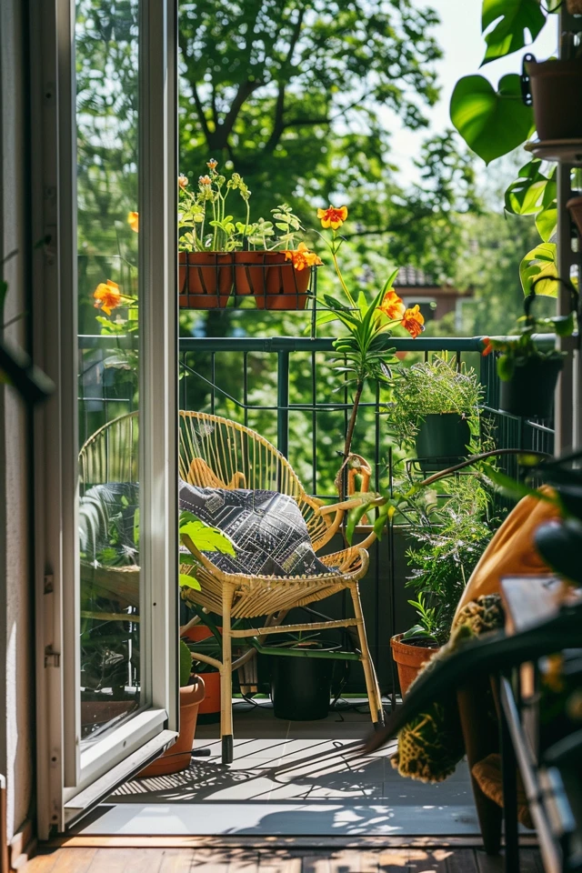 Urban Jungle: Balcony Decor with Plants