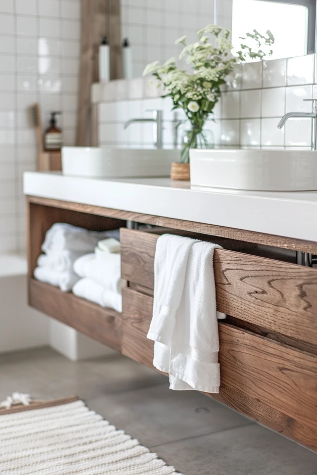 Scandinavian Bathroom: Sleek and Modern Touches