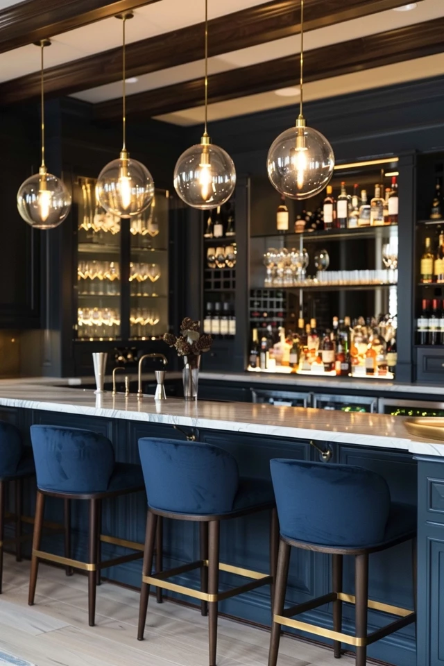 5 Luxury Home Bar Lighting Ideas