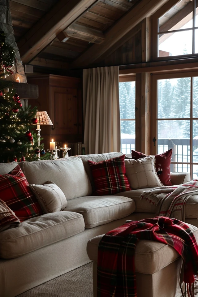 Comfort and Style with Christmas Theme Sofas