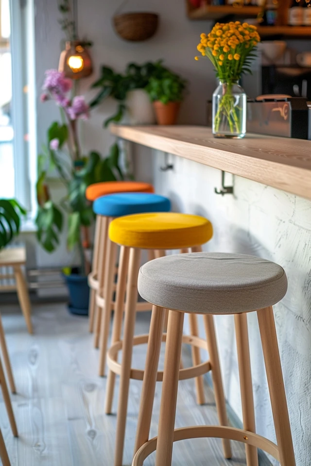 Spring Stools: Kitchen and Bar Seating