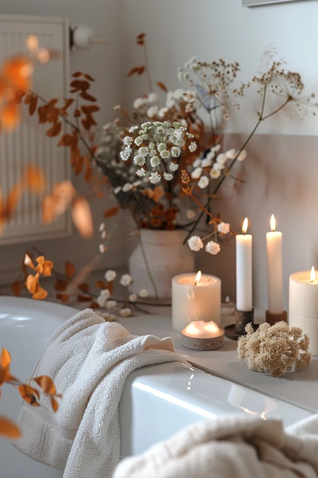 Autumn Bathroom: Chic and Functional Touches