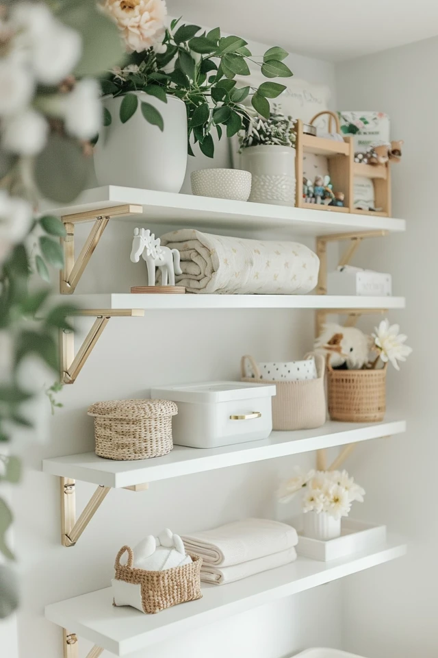 Chic Shelving for Nursery Ideas & Inspiration