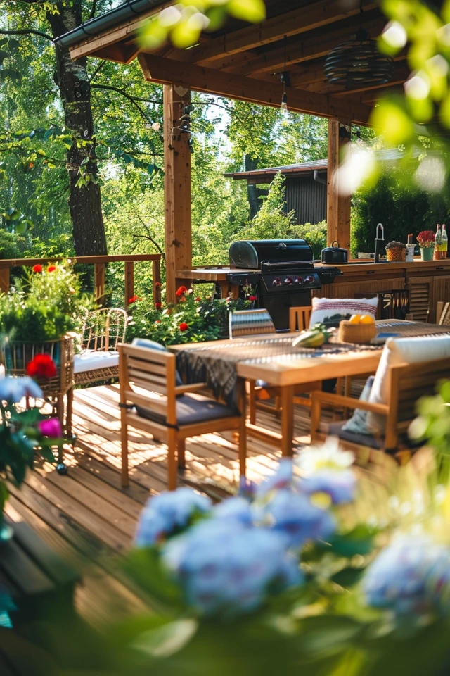 5 Tips for Deck Design with Outdoor Kitchen