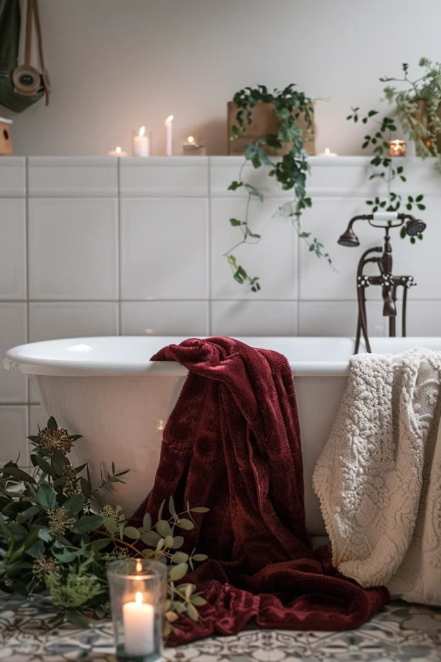 Winter Bathrooms: Tiles and Fixtures