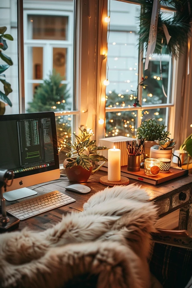 Winter Office Decor: Inspiring Workspaces