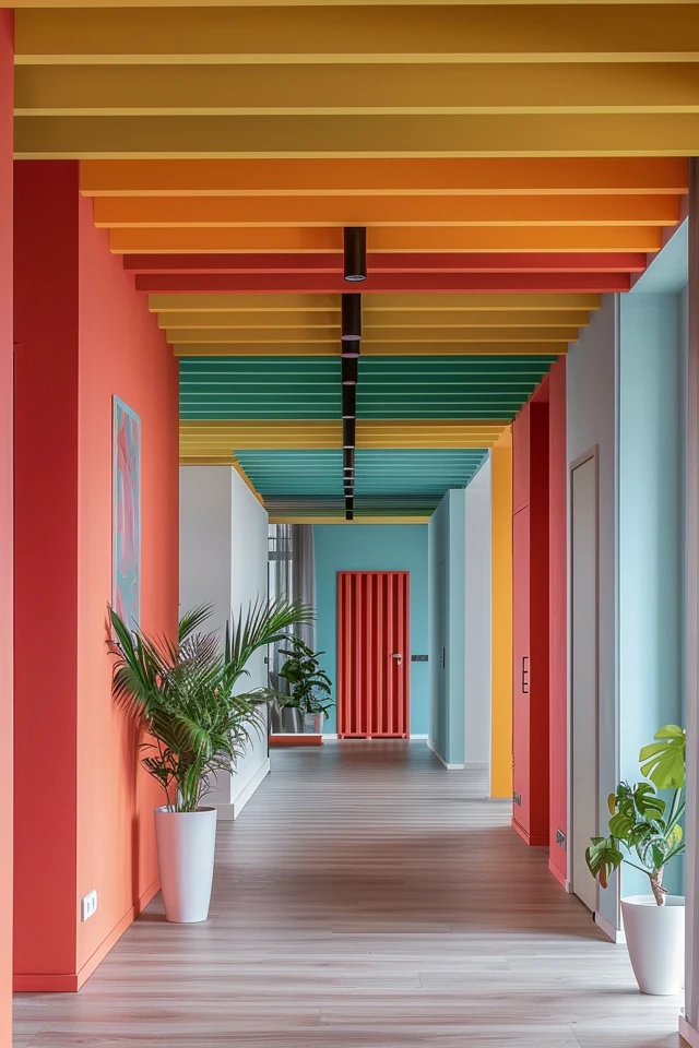 5 Tips for a Colorful Ceiling Design