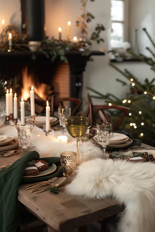 Winter Dining Room: Elegant and Stylish Decor