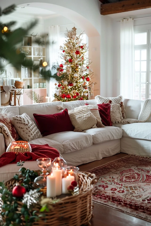 Transform Your Living Room with a Christmas Theme