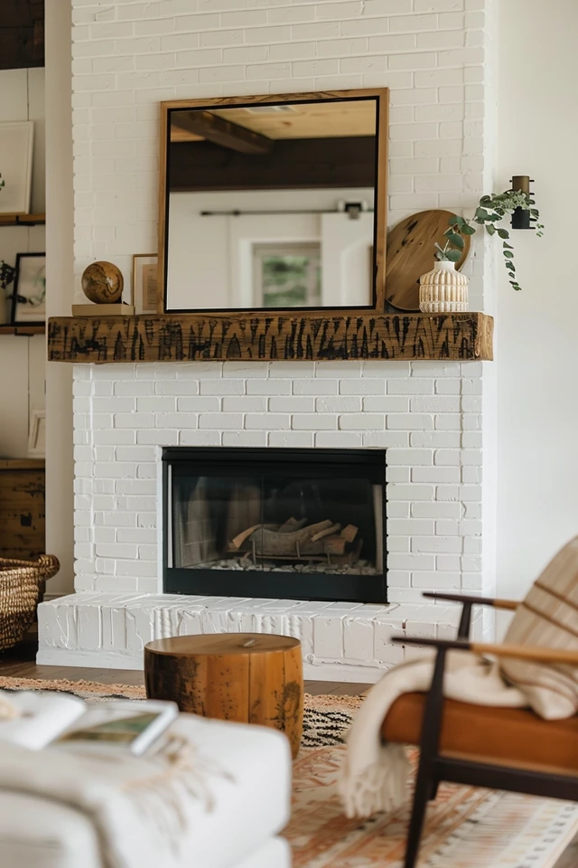 Mirror Over Fireplace Ideas for Cozy Decor