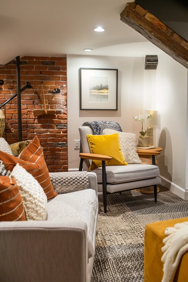 5 Tips for Brightening a Basement with No Windows