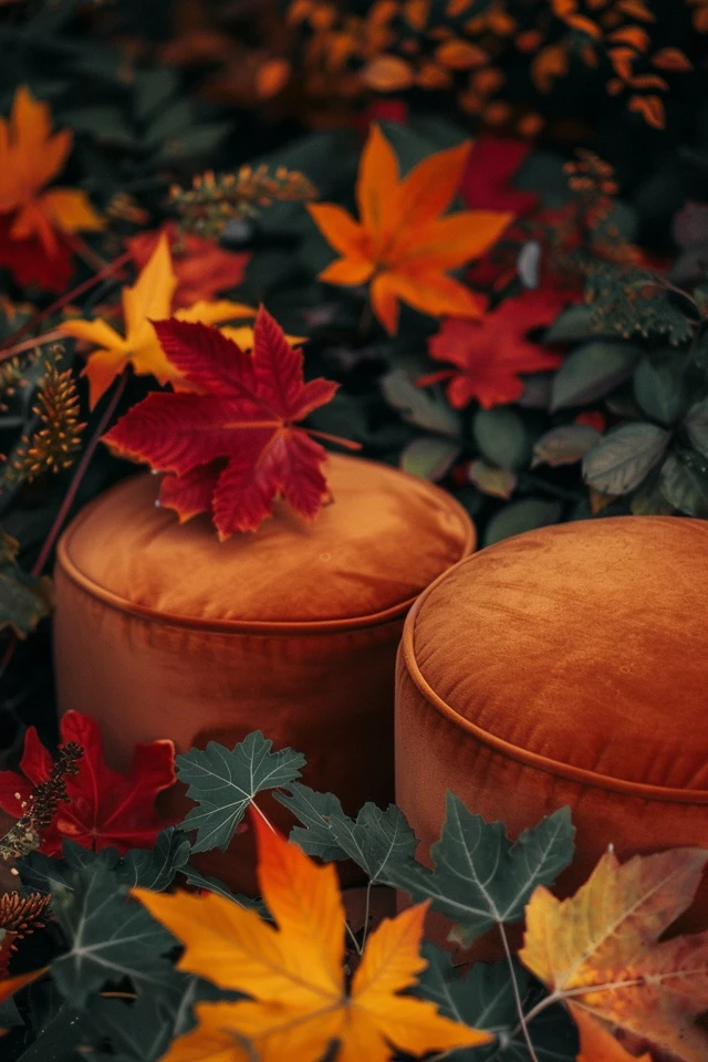 Autumn Ottomans: Stylish Comfort