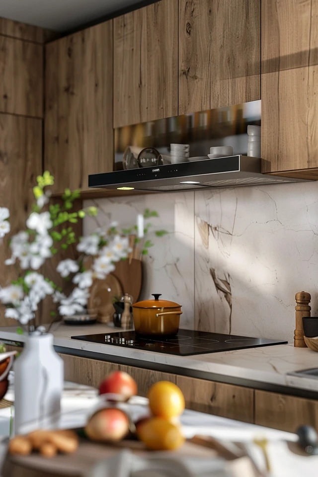 Honey Oak Kitchen Backsplash Ideas & Tips