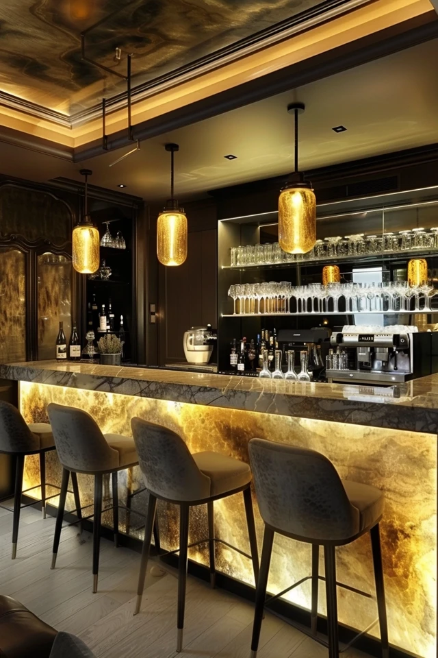 5 Creative Home Bar Lights Ideas