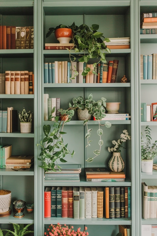 Summer Bookcases: Display and Storage