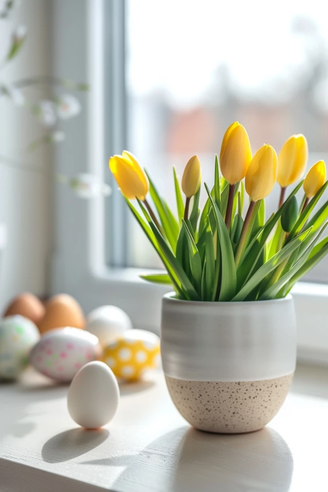 Create a Productive Space with Easter Theme Office Decor