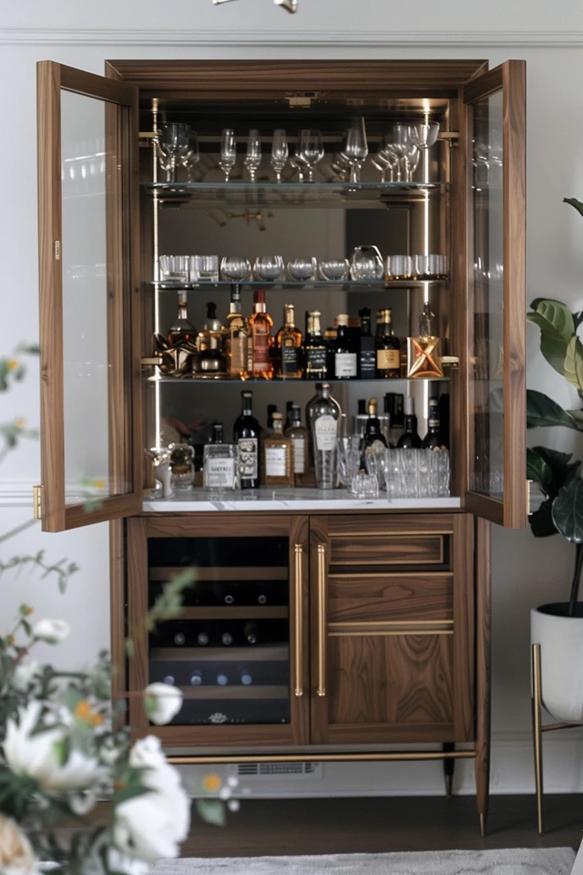 5 Home Bar Ideas Inspired by Kendall Jenner