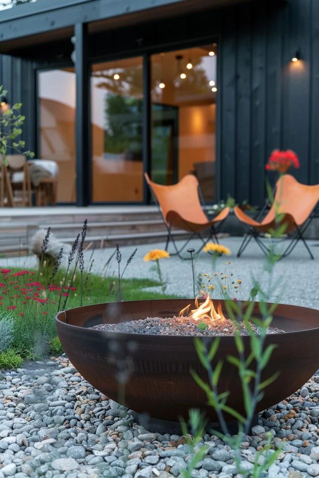 Cozy Front Yard Fire Pit Ideas for Your Home