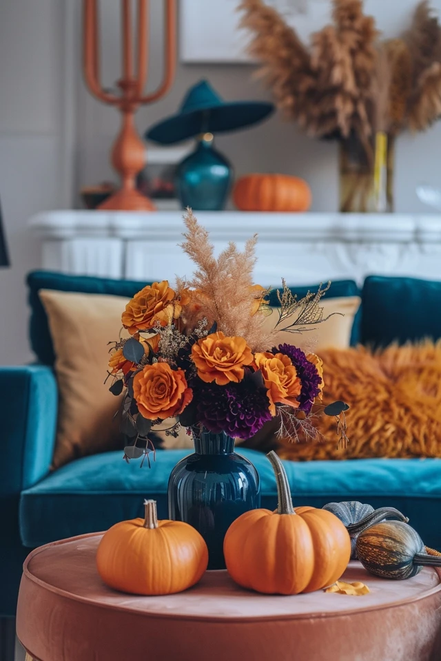 Spooky Halloween Theme Living Room Ideas