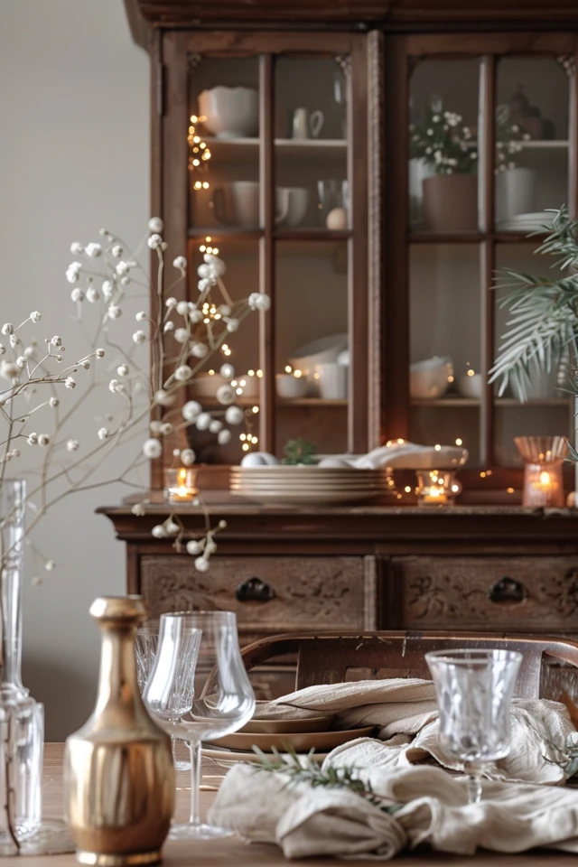 Dining Room Storage: Christmas Theme Buffets