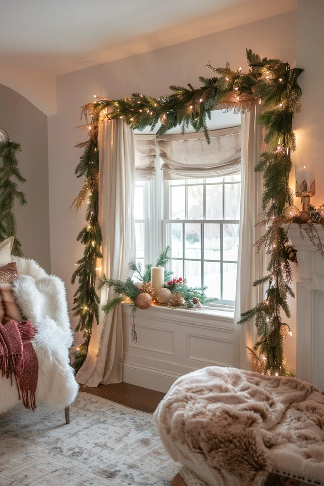 Elegant Solutions with Christmas Theme Window Treatments