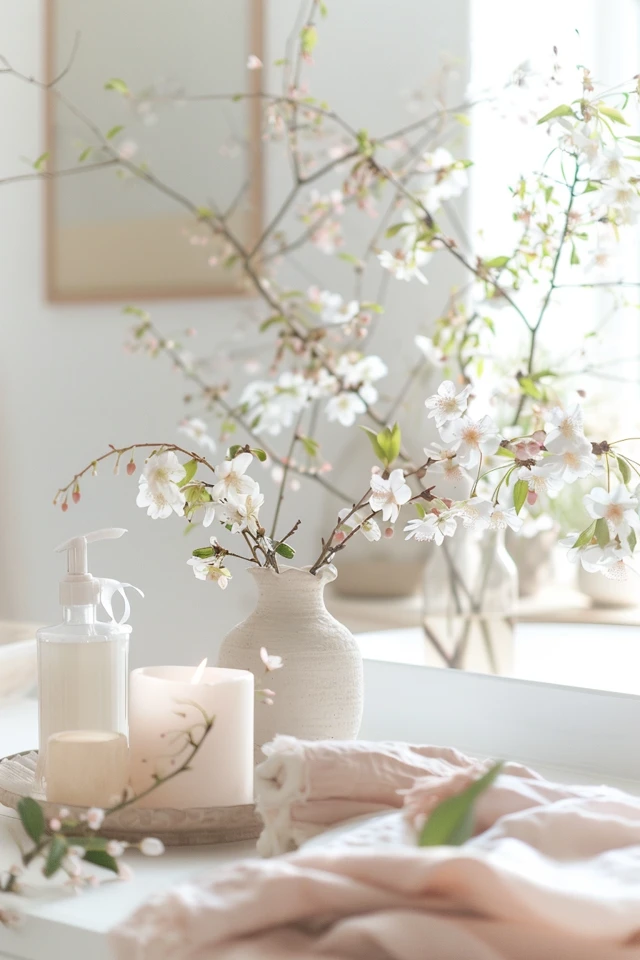 Spring Bathroom: Chic and Refreshing Touches