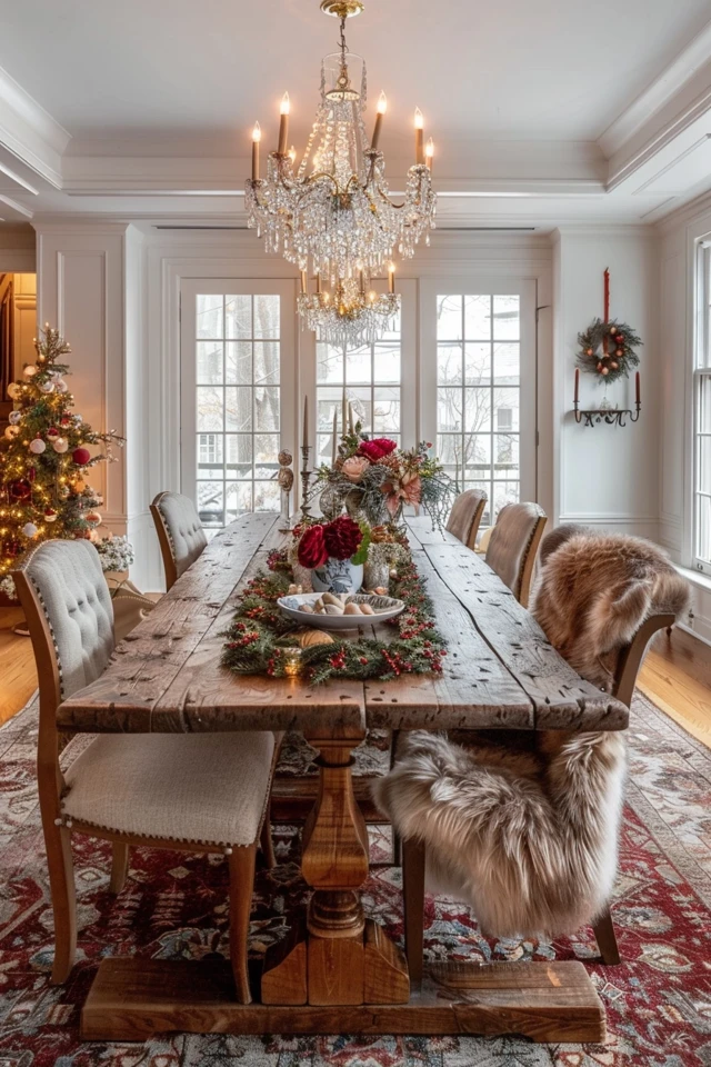 Winter Dining Room: Key Decor Ideas