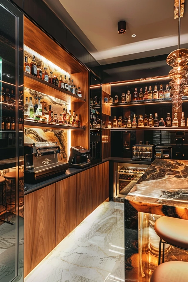 5 Jack Daniels-Themed Home Bar Ideas