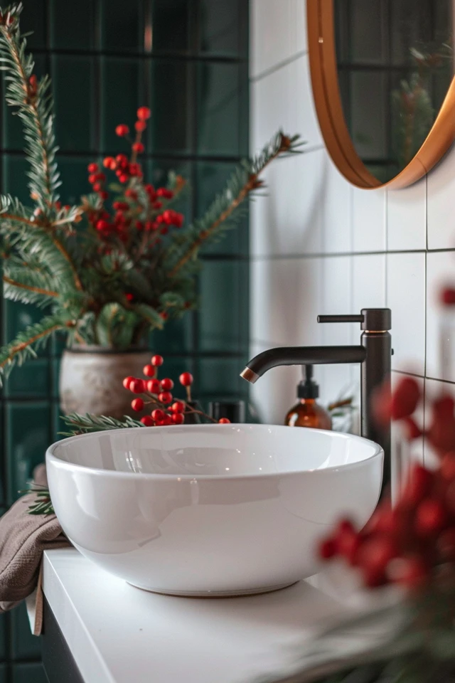 Festive Christmas Bathroom Decor Ideas to Try