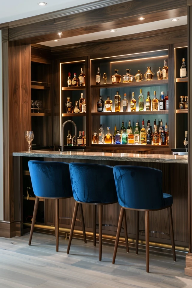 5 Home Bar Floor Plan Ideas for Efficient Use