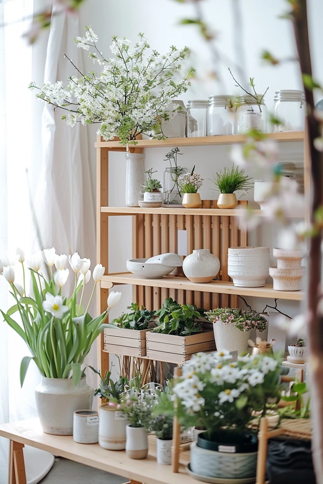 Spring Shelving Units: Display with Style