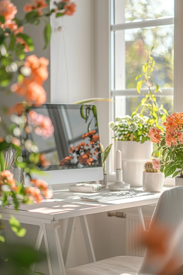 Spring Home Office: Stylish Productivity