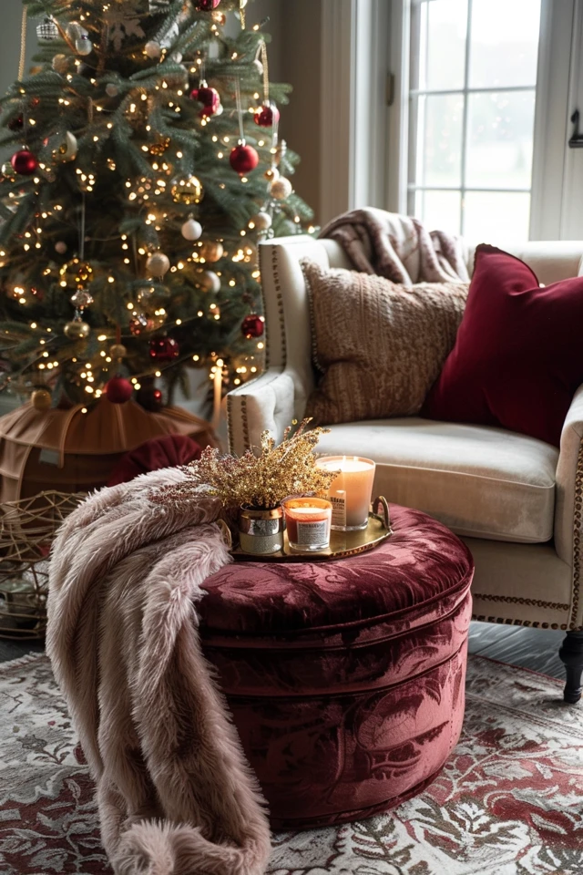 Winter Ottomans: Stylish Comfort