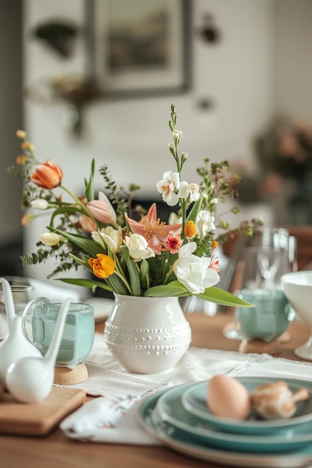 Key Decor Ideas for Easter Theme Dining Rooms