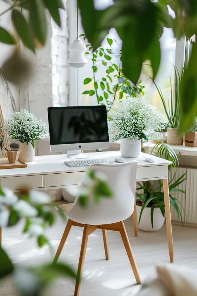 Summer Home Office: Stylish Productivity