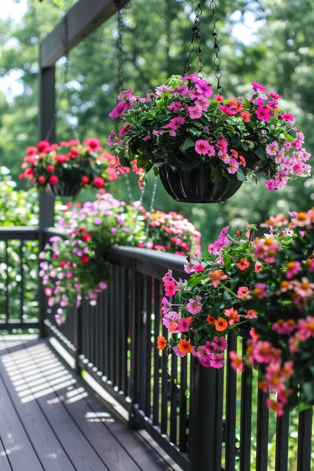 5 Tips for Deck Design with Hanging Gardens