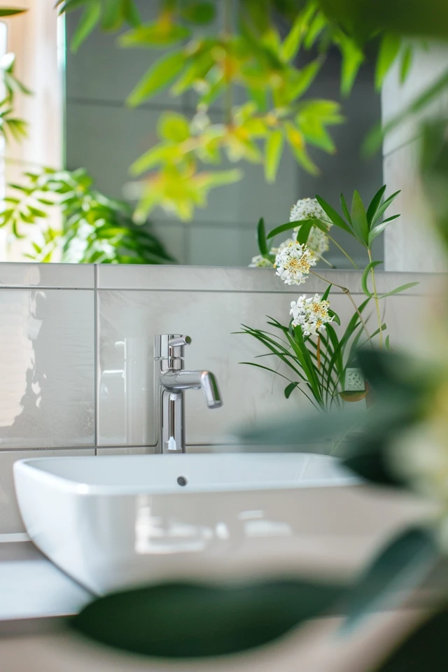 Spring Bathrooms: Tiles and Fixtures