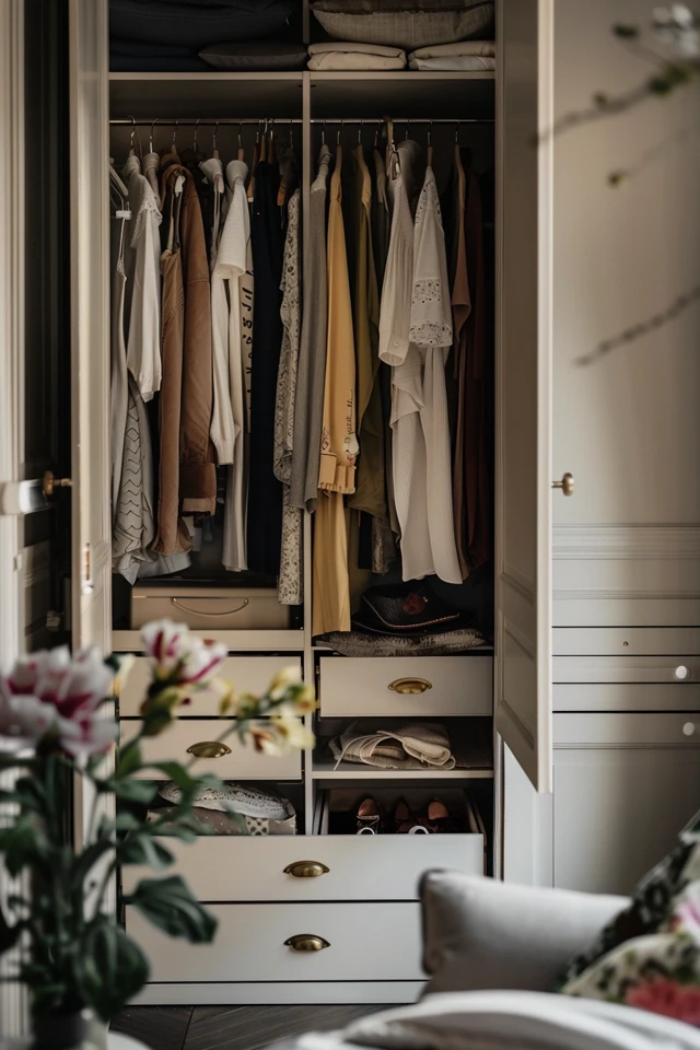 5 Tips for a Practical 4 Doors Closet Design