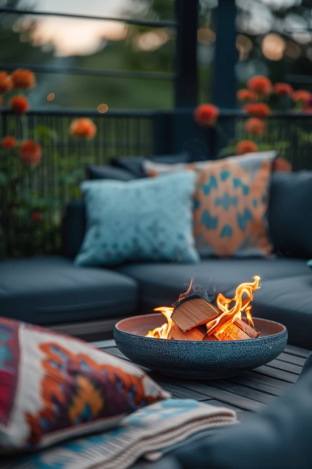 Warm Ambiance: Deck Fire Pit Ideas for Cozy Nights