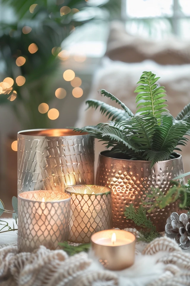 Winter Planters: Stylish Greenery