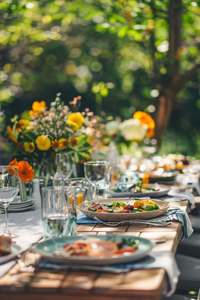 Summer Dining Tables: Elegant Meals