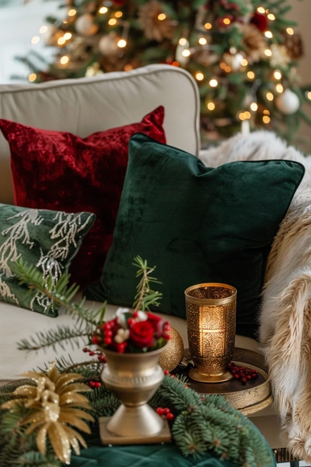 Functional Decor with Christmas Theme Side Tables