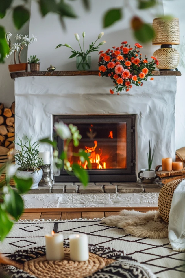 Summer Fireplaces: Cozy and Stylish