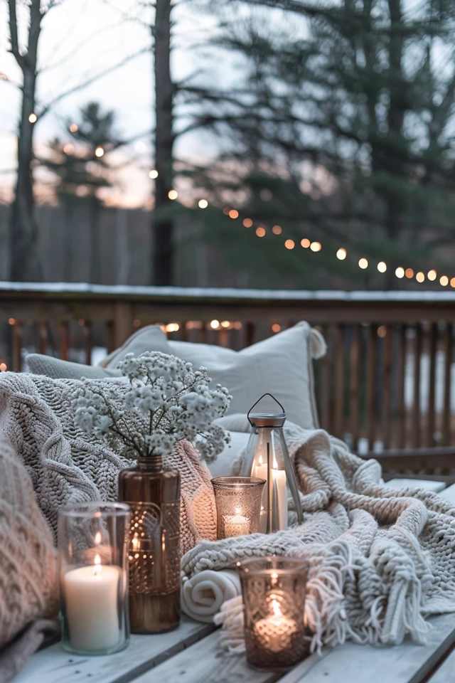 Winter Outdoor Decor: Patio and Garden Ideas