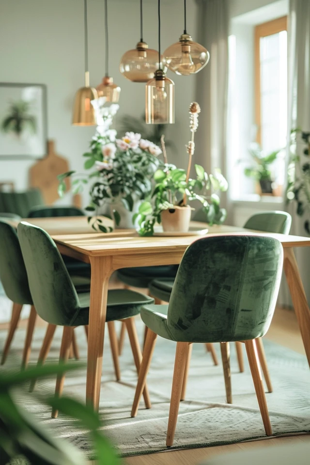 5 Tips for Incorporating Green Chairs in Your Dining Room