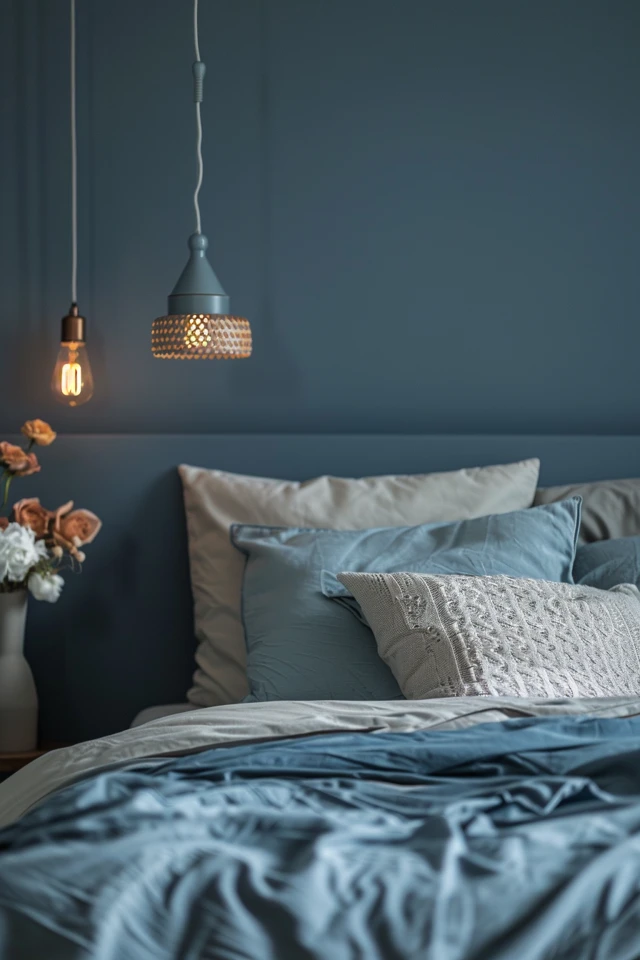 Soothing Blue and Grey Bedroom Ideas for You